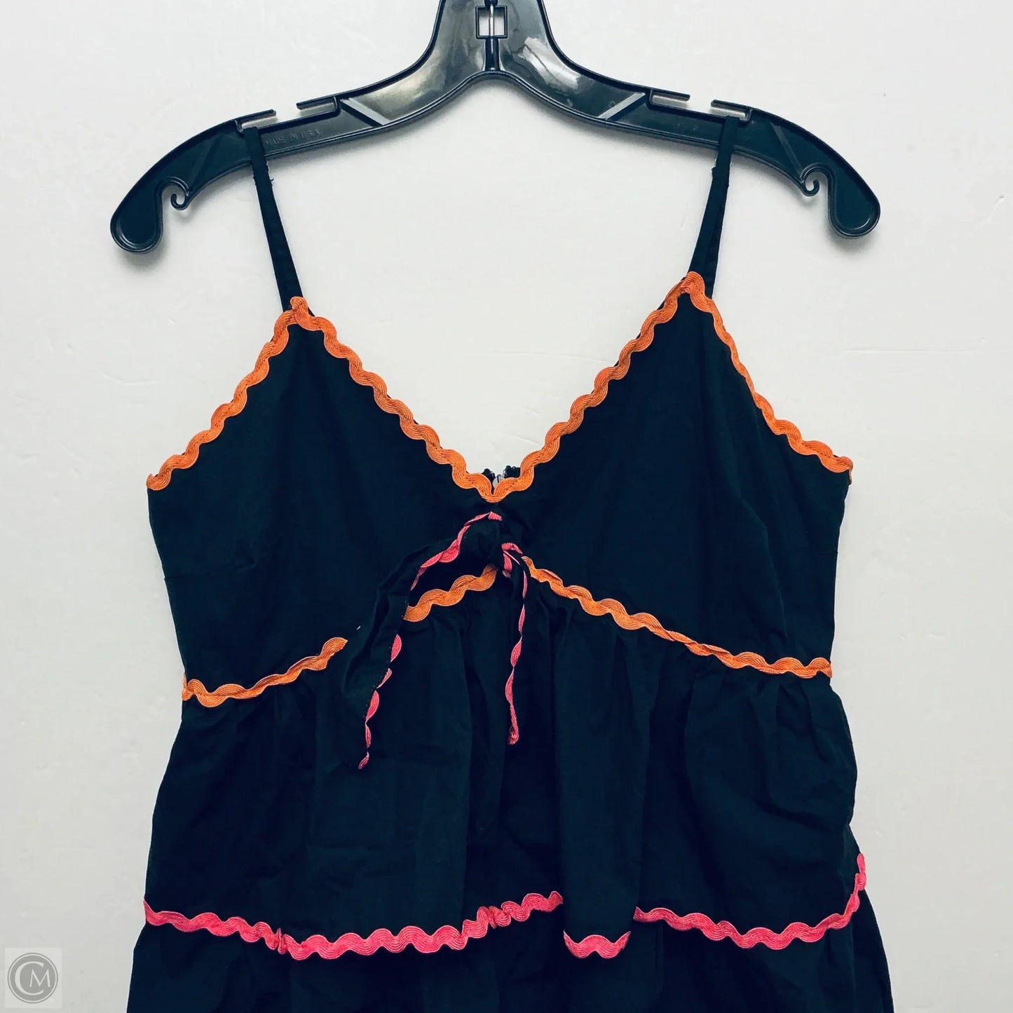 Dress Casual Short By Peach Love Cream California In Black, Size: L