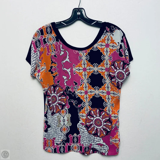 Top Short Sleeve By Joseph Ribkoff In Pink, Size: 2