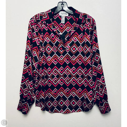 Top Long Sleeve By Joseph Ribkoff In Pink, Size: 2