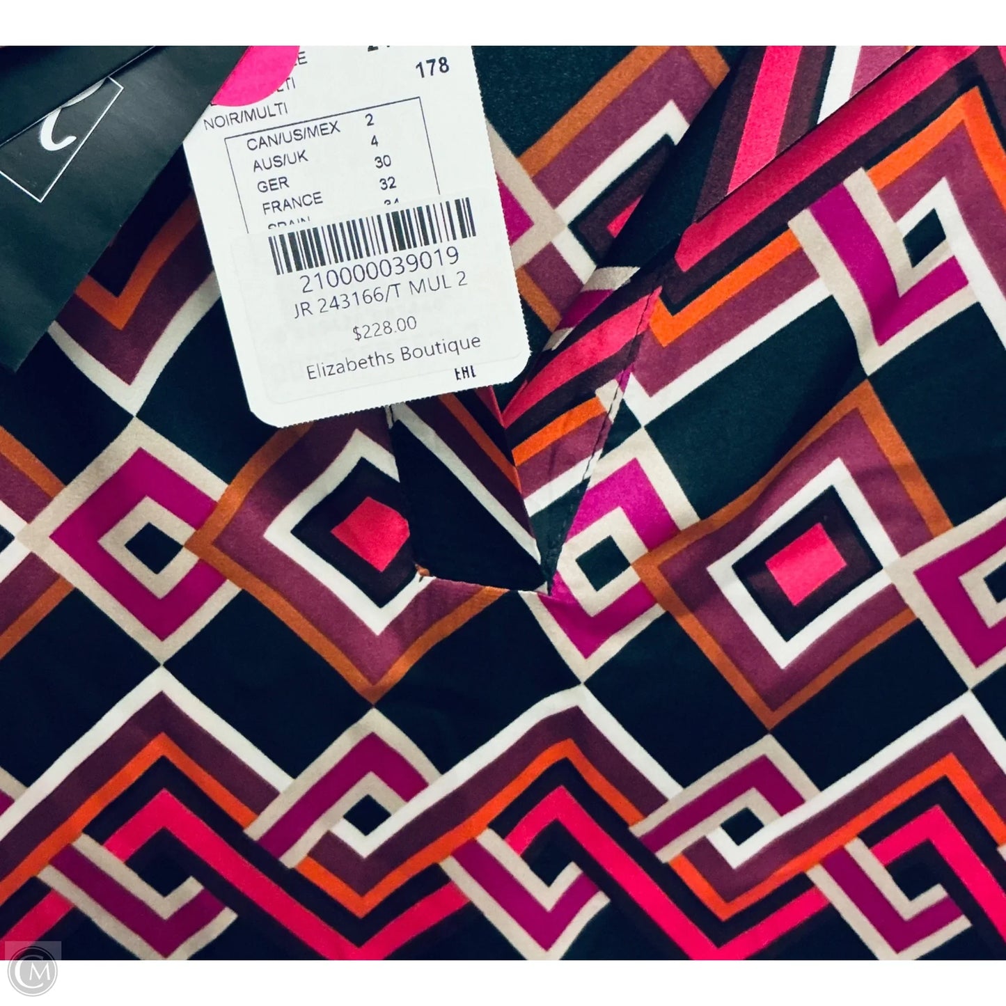 Top Long Sleeve By Joseph Ribkoff In Pink, Size: 2