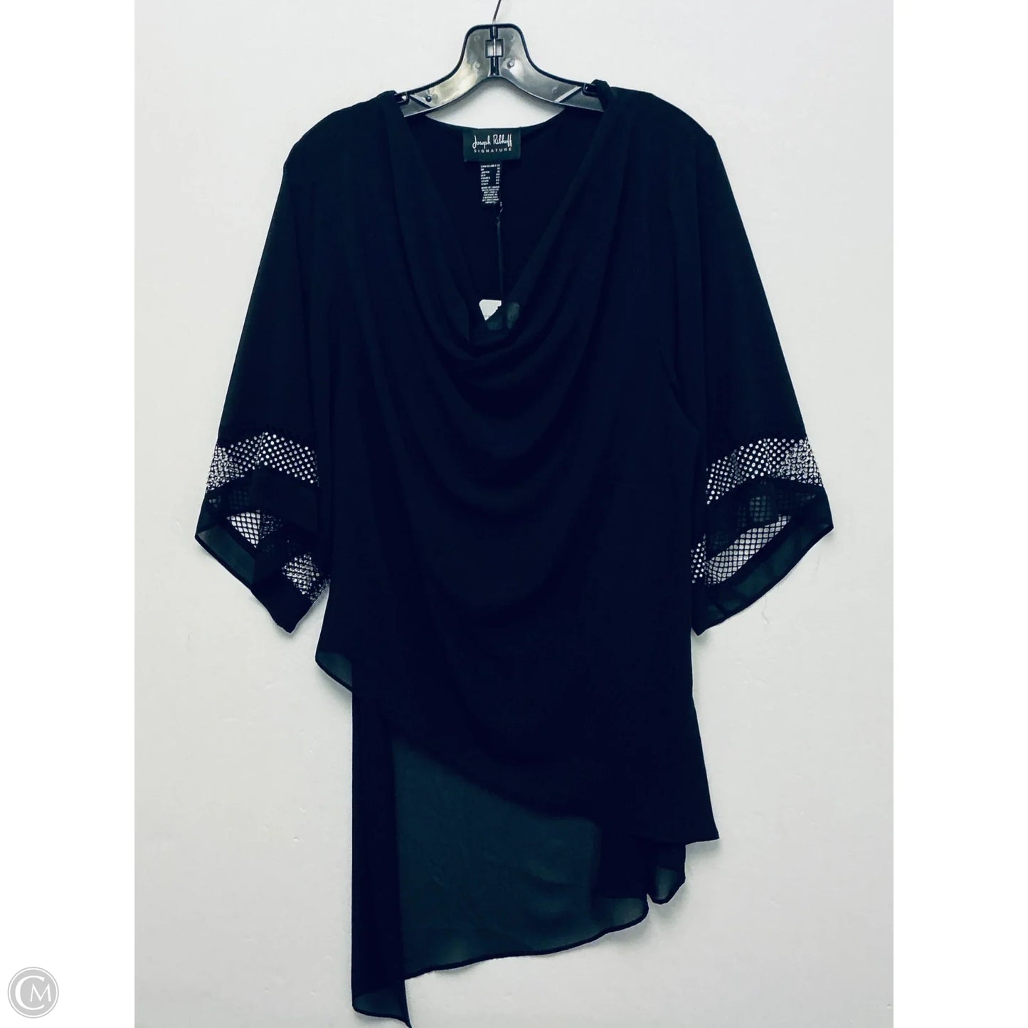 Top Long Sleeve By Joseph Ribkoff In Black, Size: 12