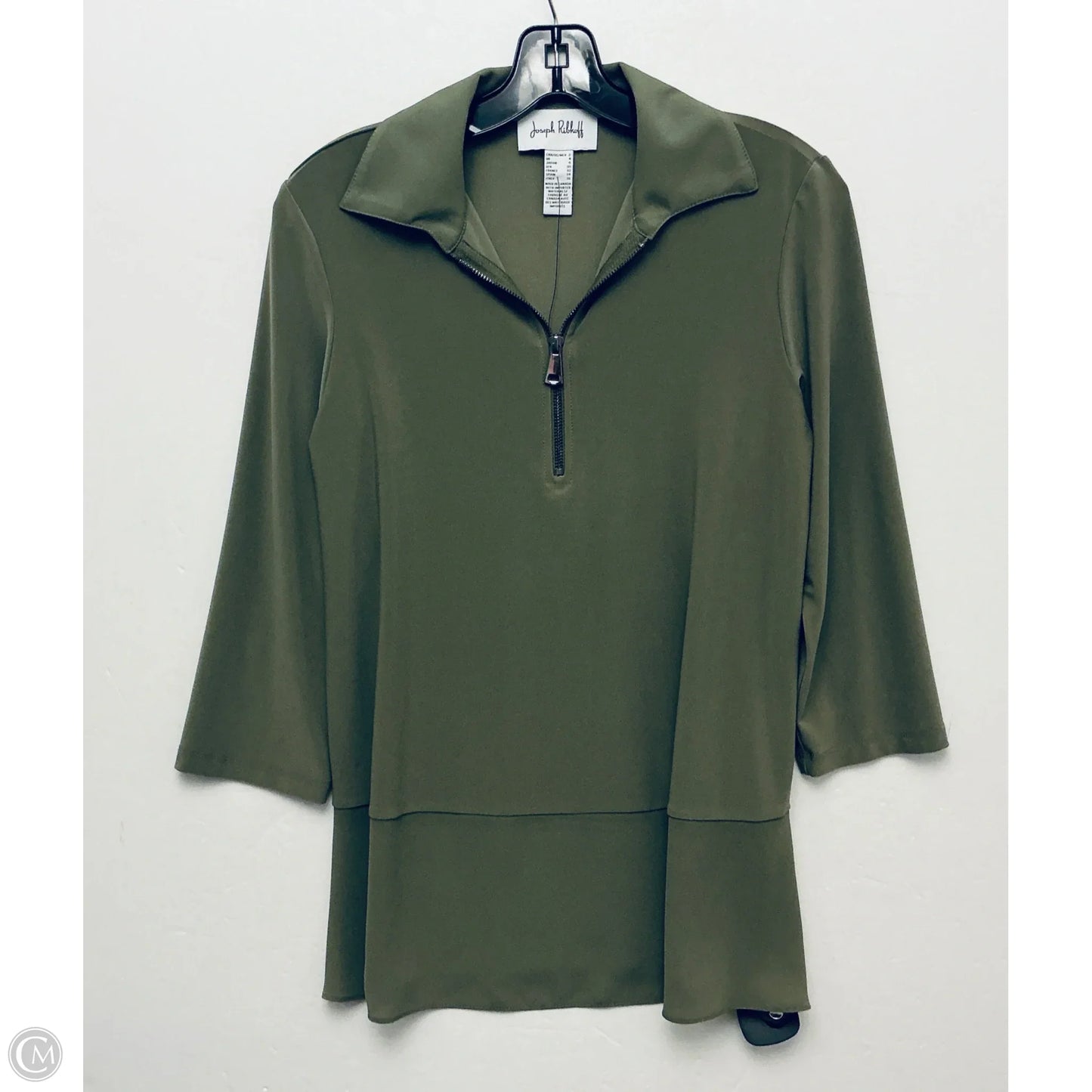 Top Long Sleeve By Joseph Ribkoff In Green, Size: 2