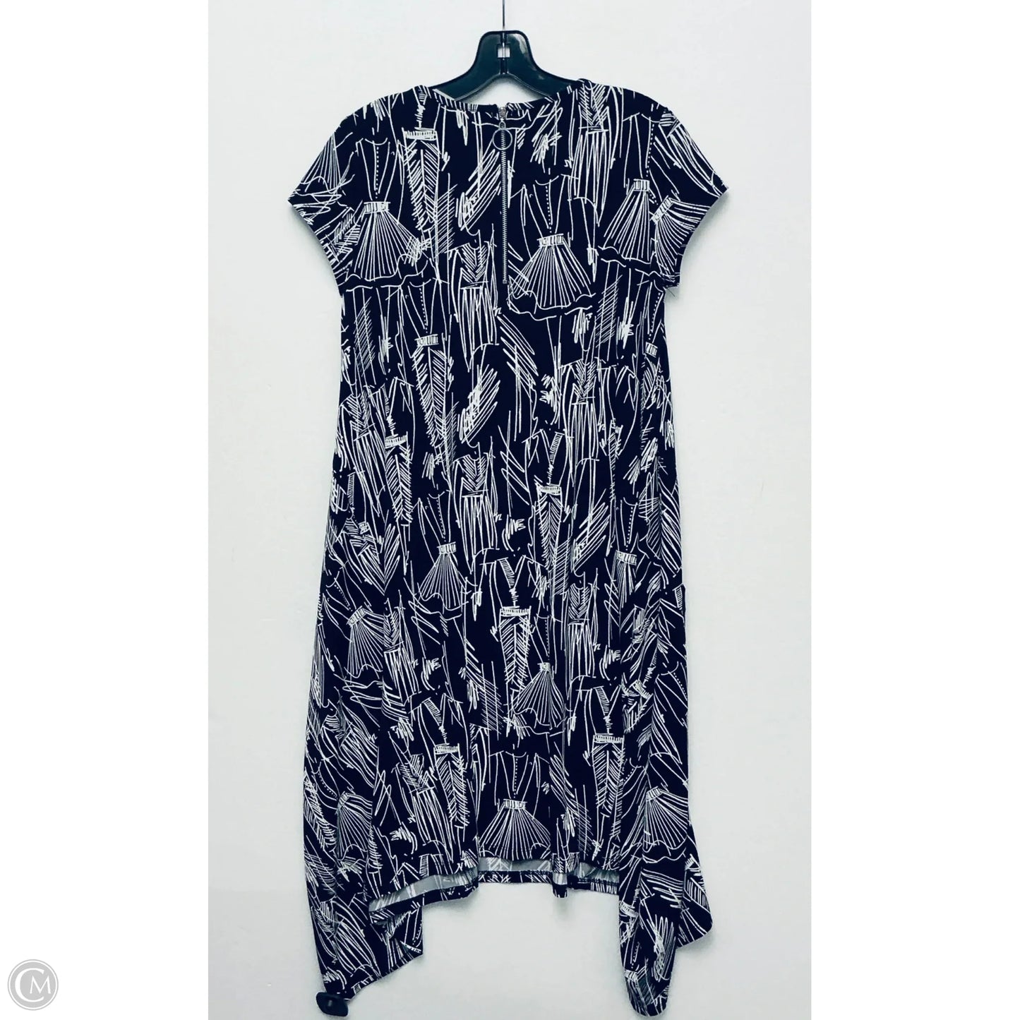 Dress Casual Midi By Joseph Ribkoff In Black, Size: 4