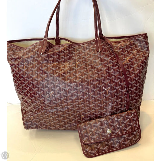 Handbag Luxury Designer By Goyard, Size: Large