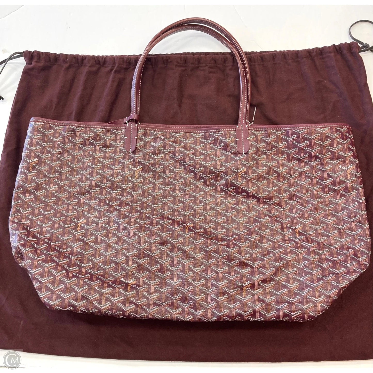 Handbag Luxury Designer By Goyard, Size: Large