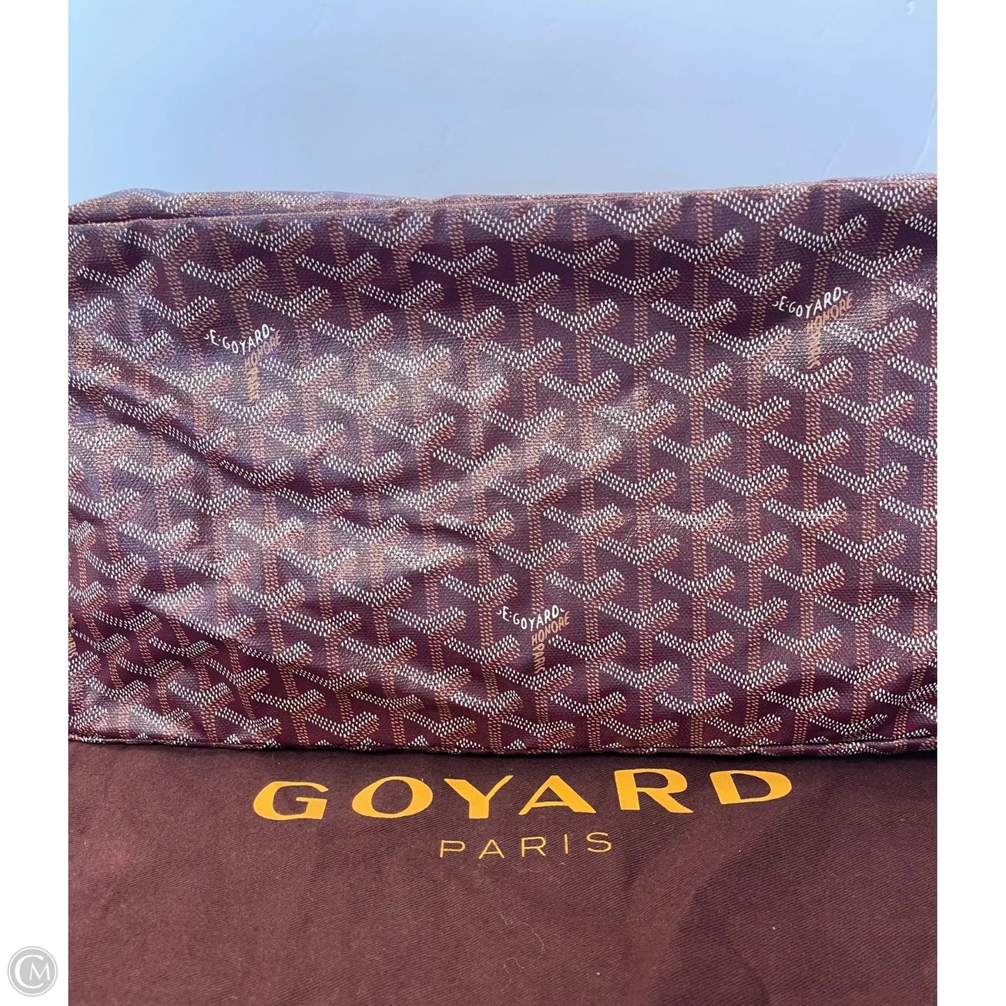 Handbag Luxury Designer By Goyard, Size: Large