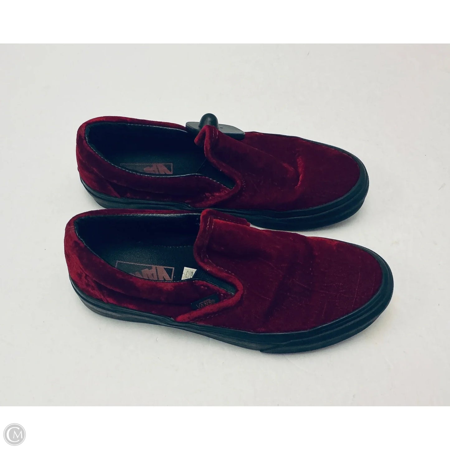 Shoes Flats By Vans In Red, Size: 7