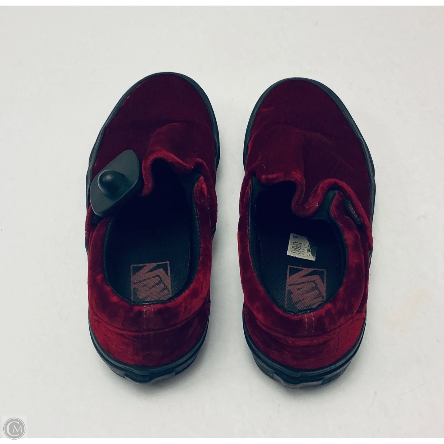Shoes Flats By Vans In Red, Size: 7