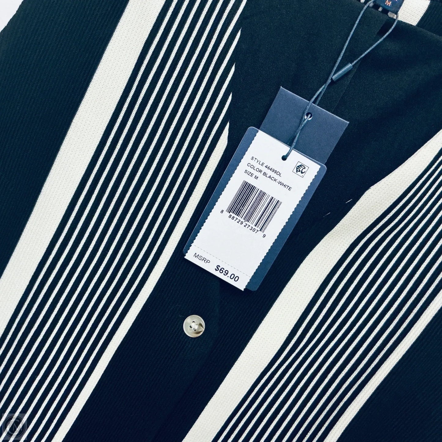 Top Sleeveless By Skies Are Blue In Striped Pattern, Size: M