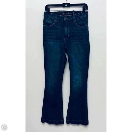 Jeans Boot Cut By Cmc In Blue Denim, Size: 4