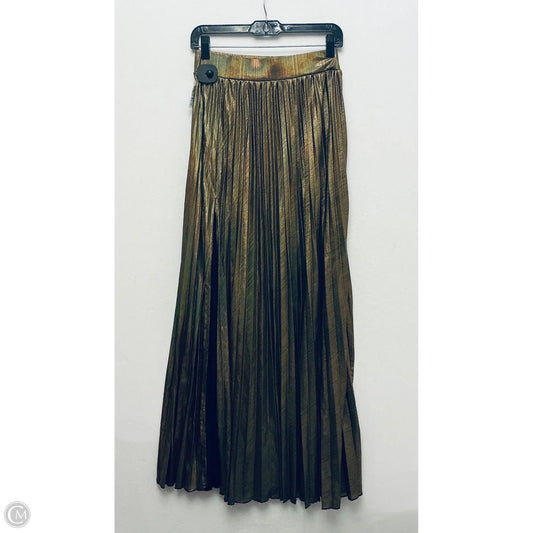 Skirt Maxi By Cme In Gold, Size: S