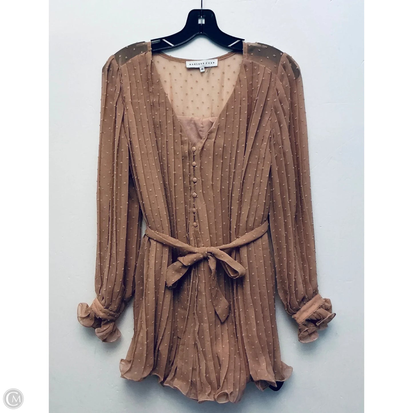 Romper By Endless Rose In Pink, Size: Xs