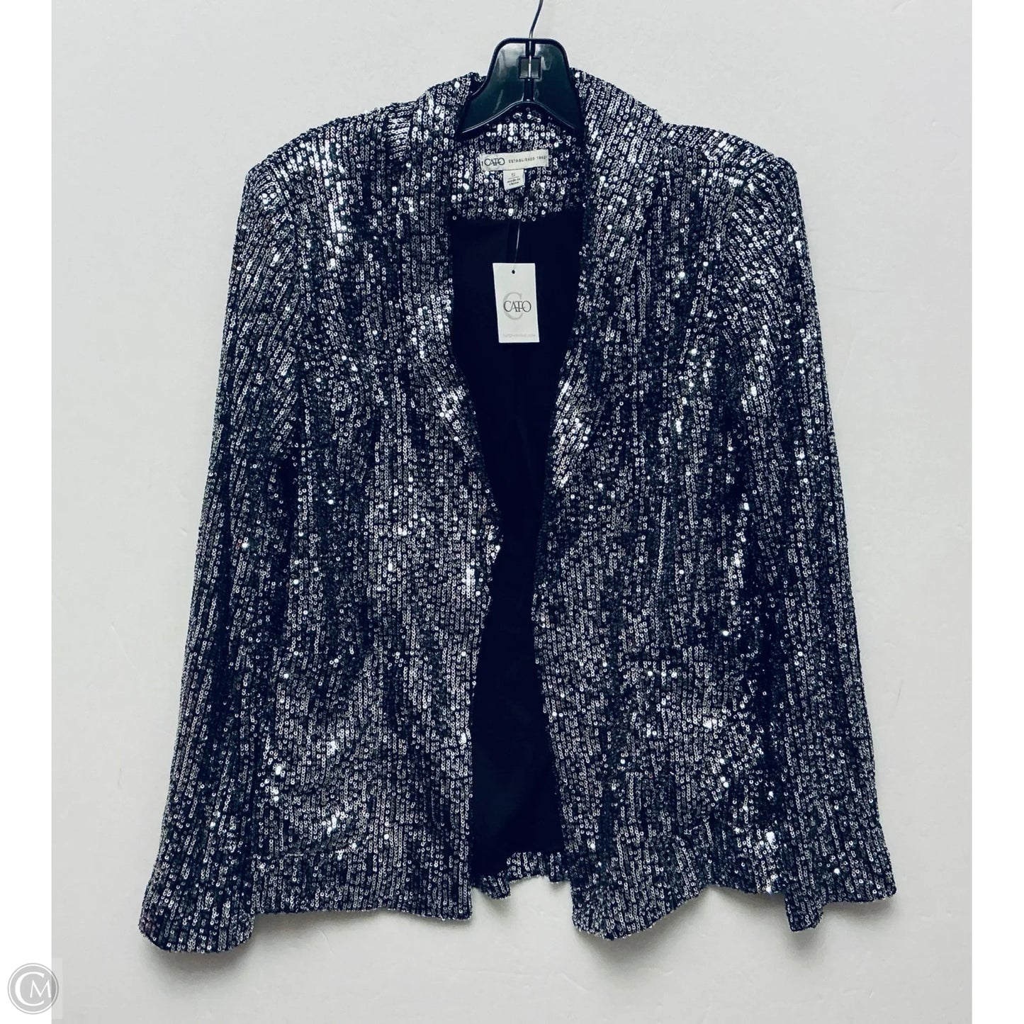 Blazer By Cato In Silver, Size: S
