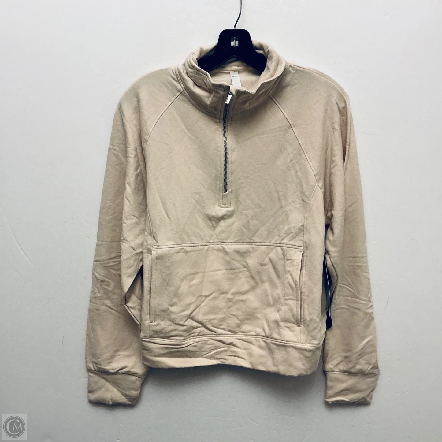 Sweatshirt Collar By Glyder In Cream, Size: Xs