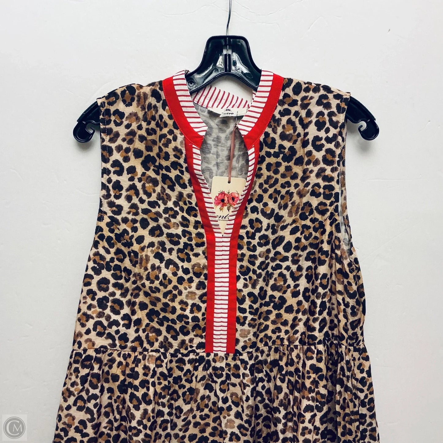 Dress Casual Short By Entro In Animal Print, Size: Xl