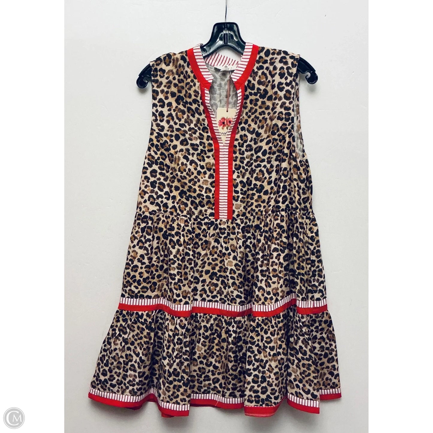 Dress Casual Short By Entro In Animal Print, Size: Xl