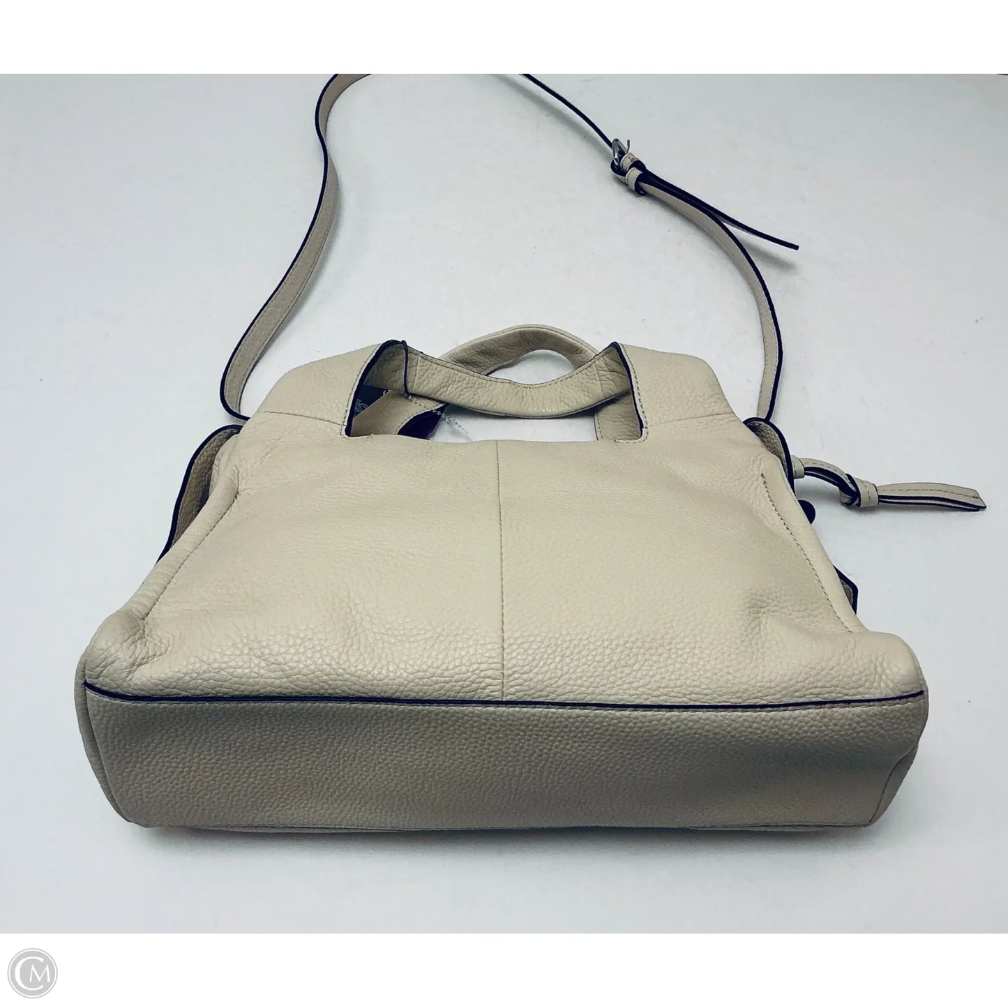 Handbag Leather By Vince Camuto, Size: Large