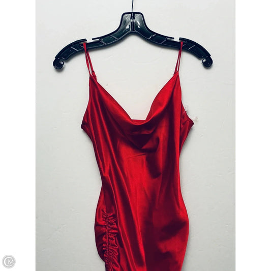 Dress Party Short By Clothes Mentor In Red, Size: S