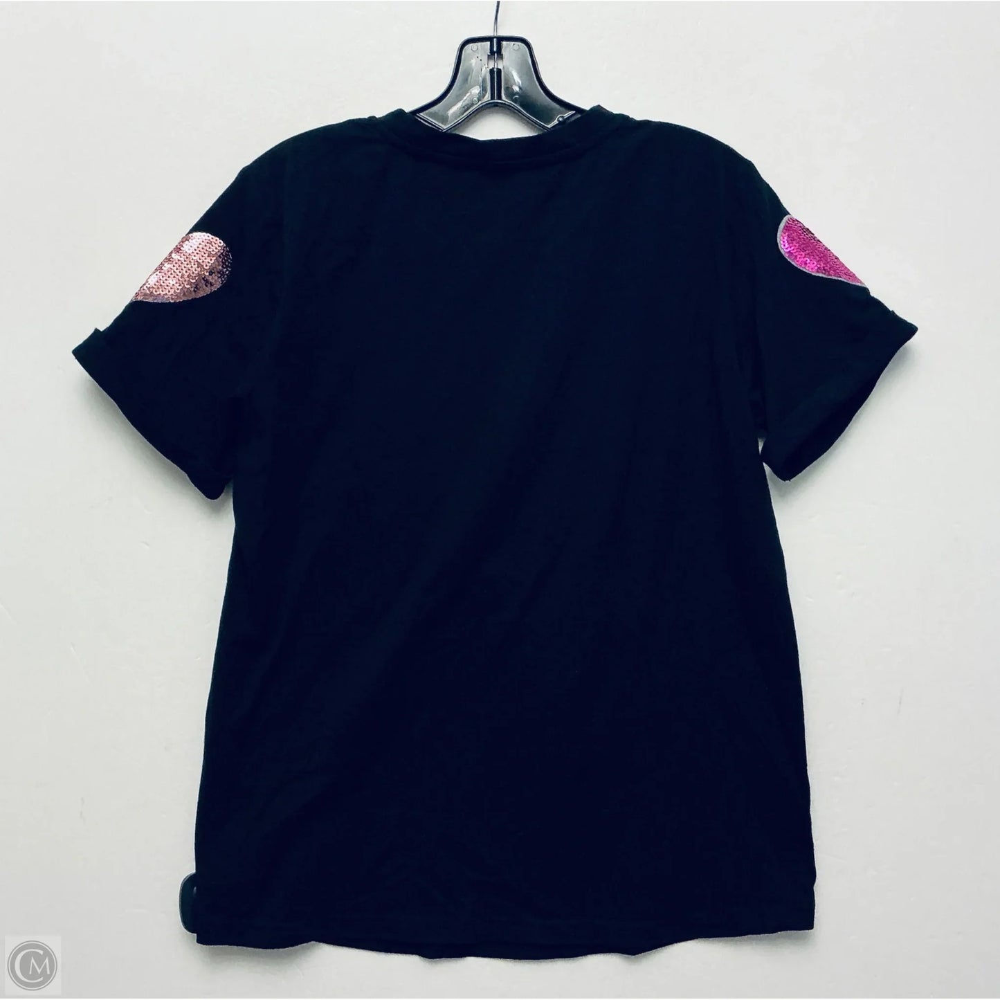 Top Short Sleeve Basic By Cmc In Black, Size: M