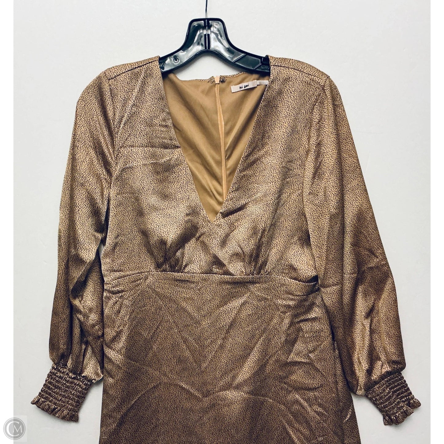 Dress Party Short By Mi Ami In Gold, Size: L