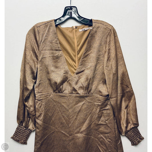 Dress Party Short By Mi Ami In Gold, Size: L