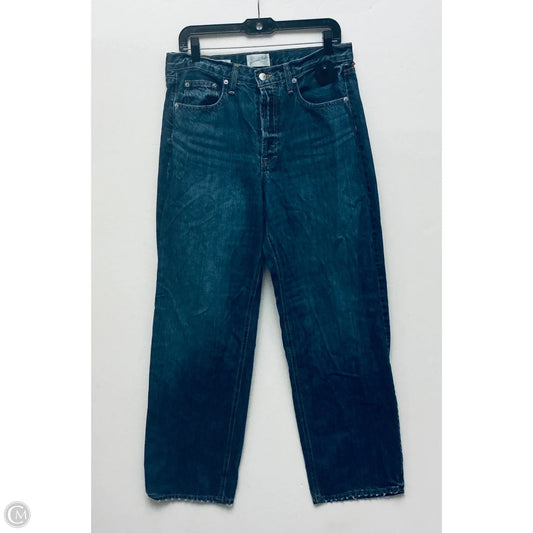Jeans Straight By Universal Thread In Blue Denim, Size: 8