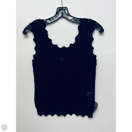 Top Sleeveless By White Birch In Black, Size: S