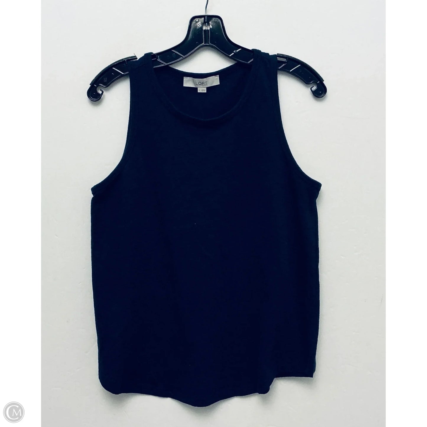 Top Sleeveless Basic By Loft In Navy, Size: L