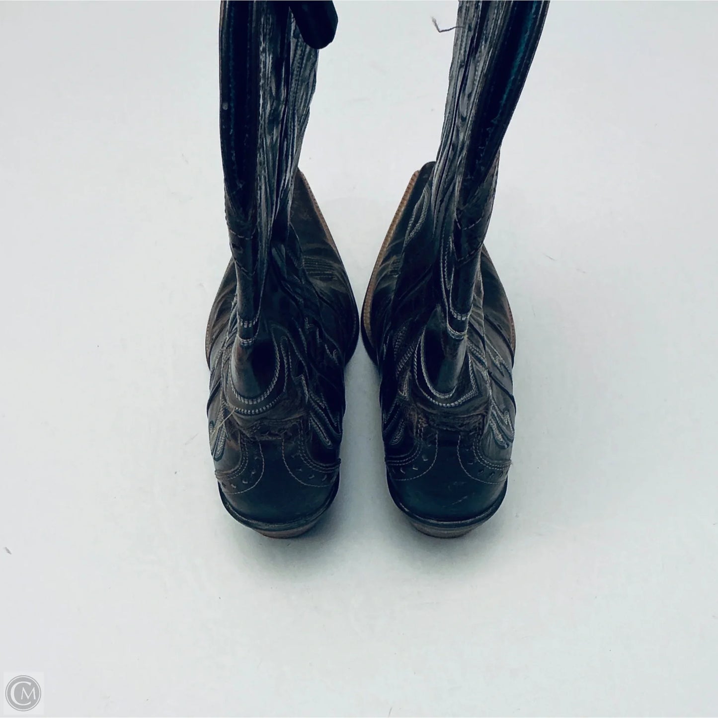 Boots Western By Ariat In Brown, Size 8