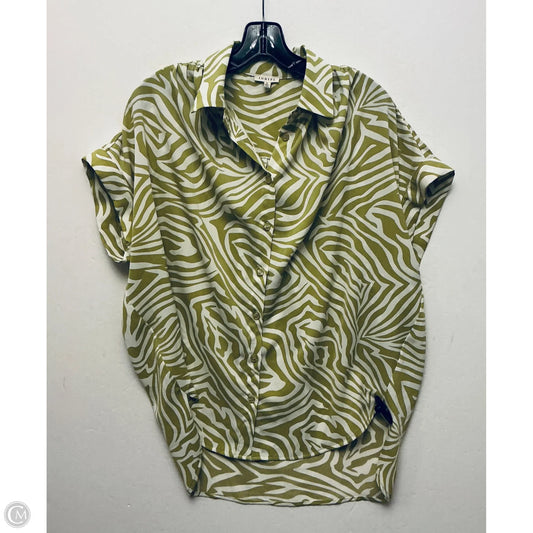Top Short Sleeve By Jodifl In Green, Size: S