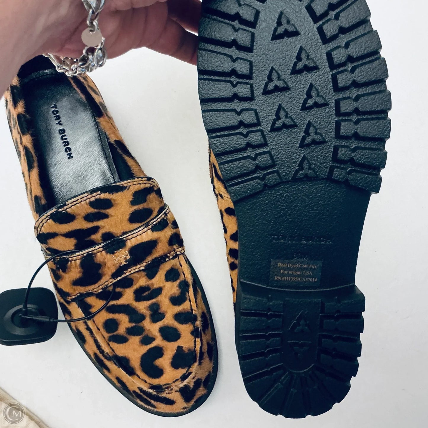 Shoes Designer By Tory Burch In Animal Print, Size: 8.5