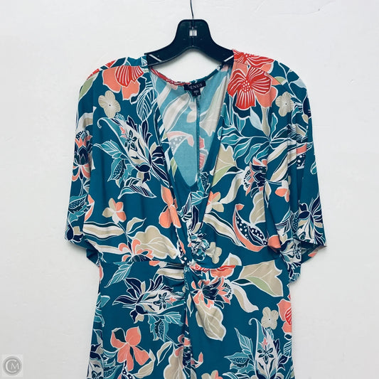Dress Casual Maxi By Venus In Teal, Size: L