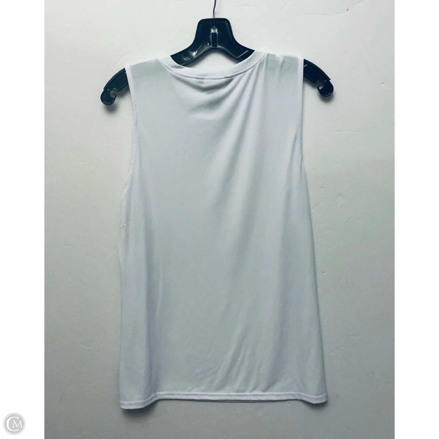 Top Sleeveless Basic By Ali Miles In White, Size: M
