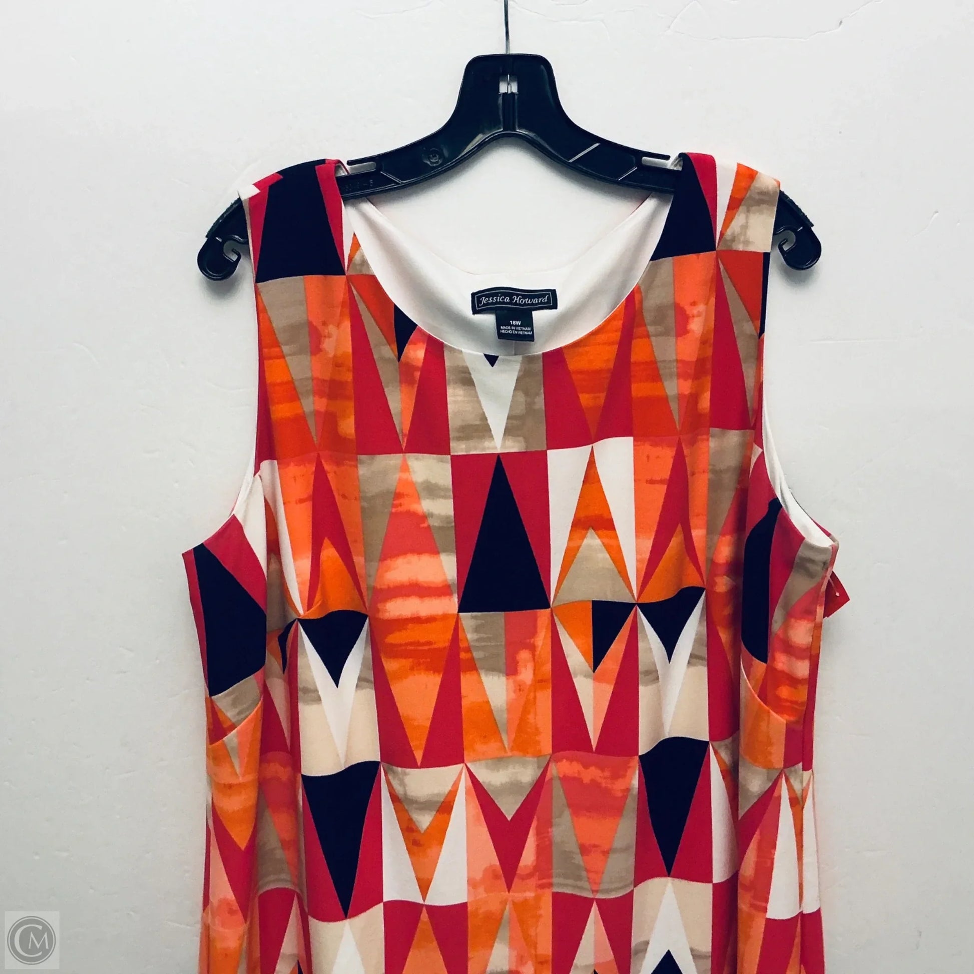 Dress Casual Short By Jessica Howard In Pink, Size: Xxl