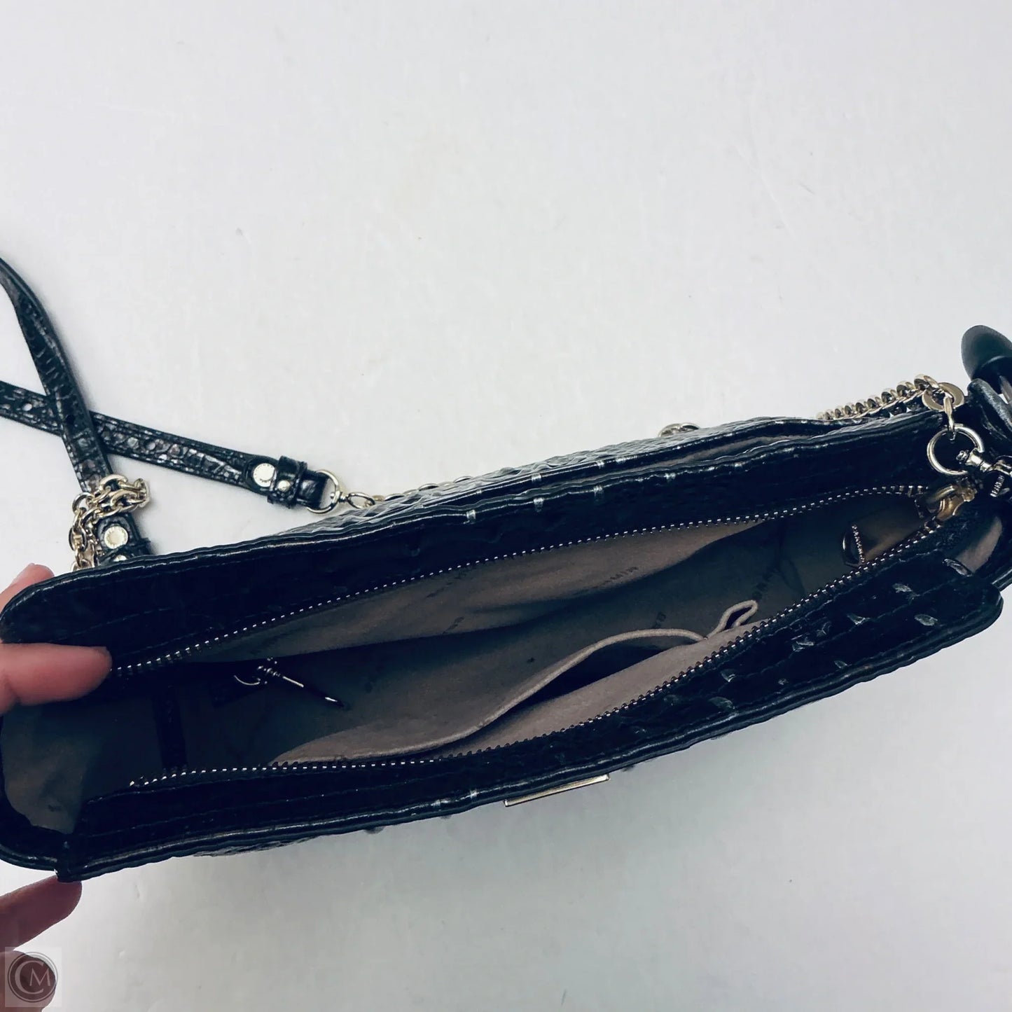 Crossbody Designer By Brahmin, Size: Medium