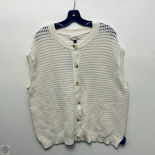 Top Sleeveless By Universal Thread In Cream, Size: Xl