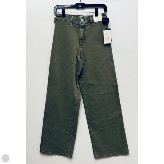 Jeans Wide Leg By Universal Thread In Green, Size: 4