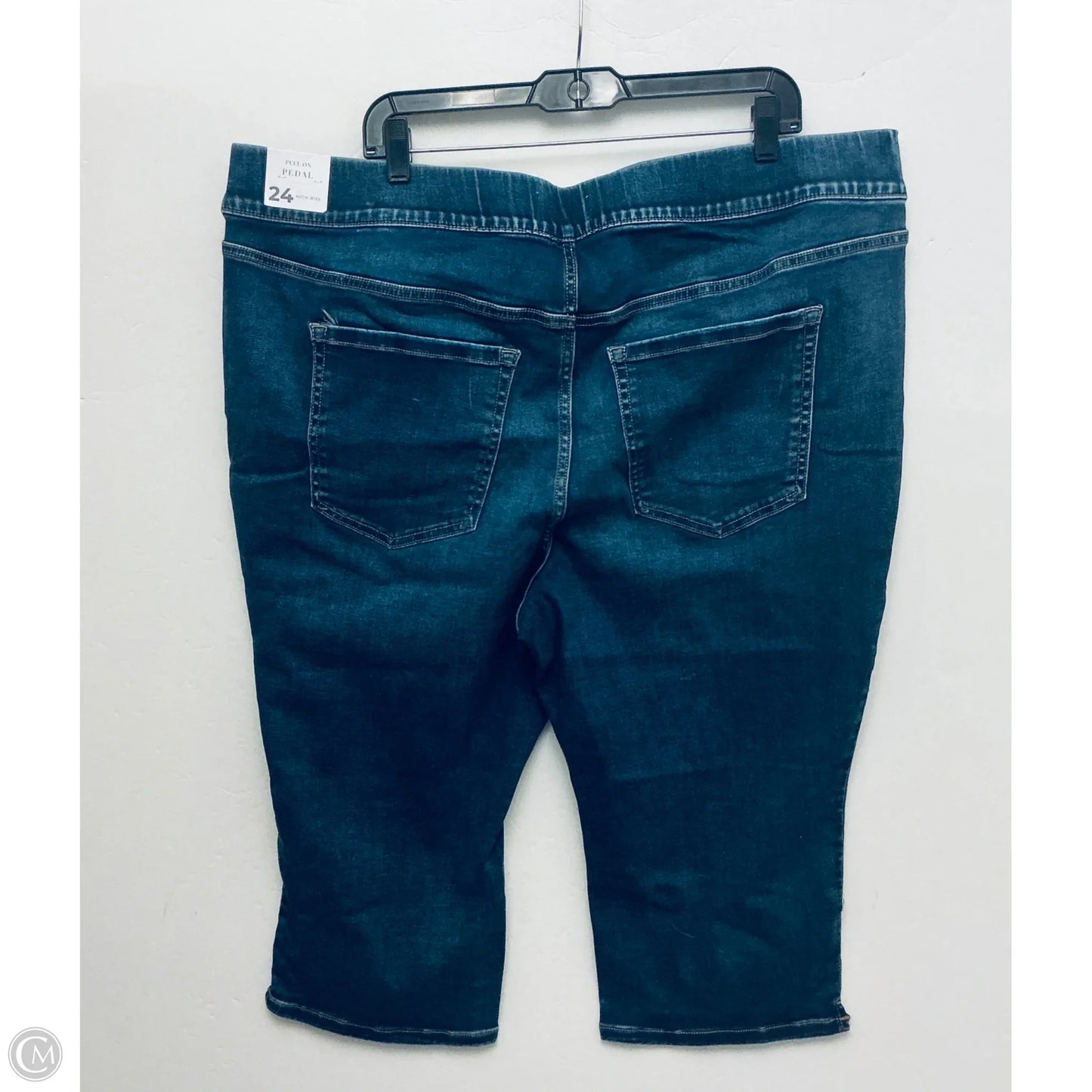 Capris By Lane Bryant In Blue Denim, Size: 24