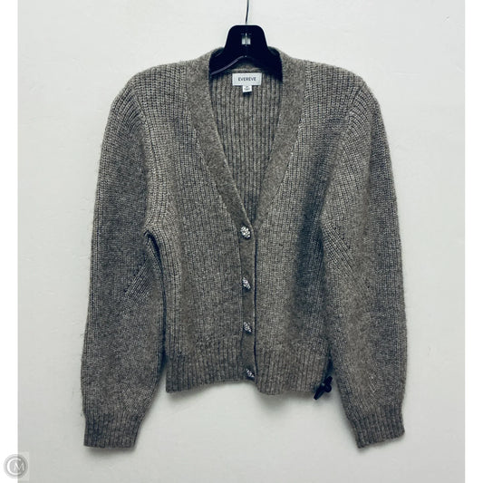 Sweater Cardigan By Evereve In Brown, Size: Xs