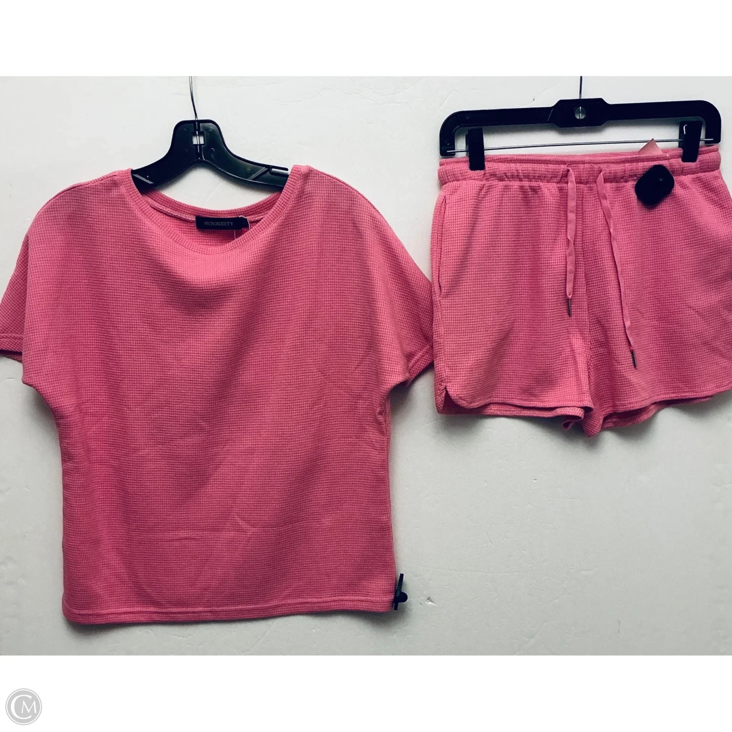 Lounge Set Shorts By Merokeety In Pink, Size: S