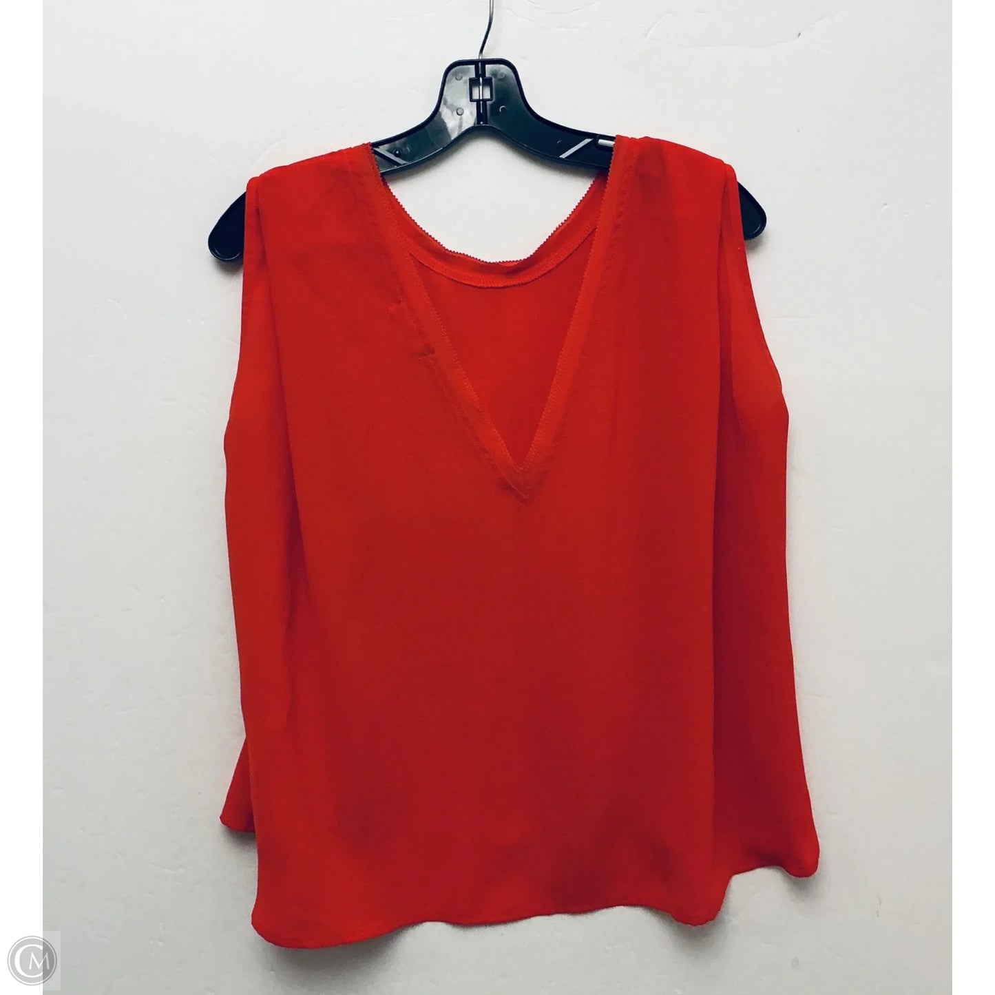 Top Sleeveless By Voge In Red, Size: M