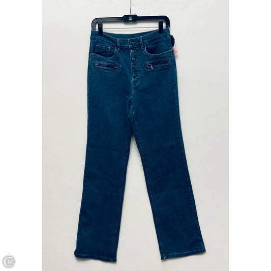 Jeans Straight By Venus In Blue Denim, Size: 10