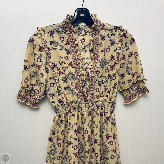 Dress Casual Maxi By Max Studio In Yellow, Size: Xs