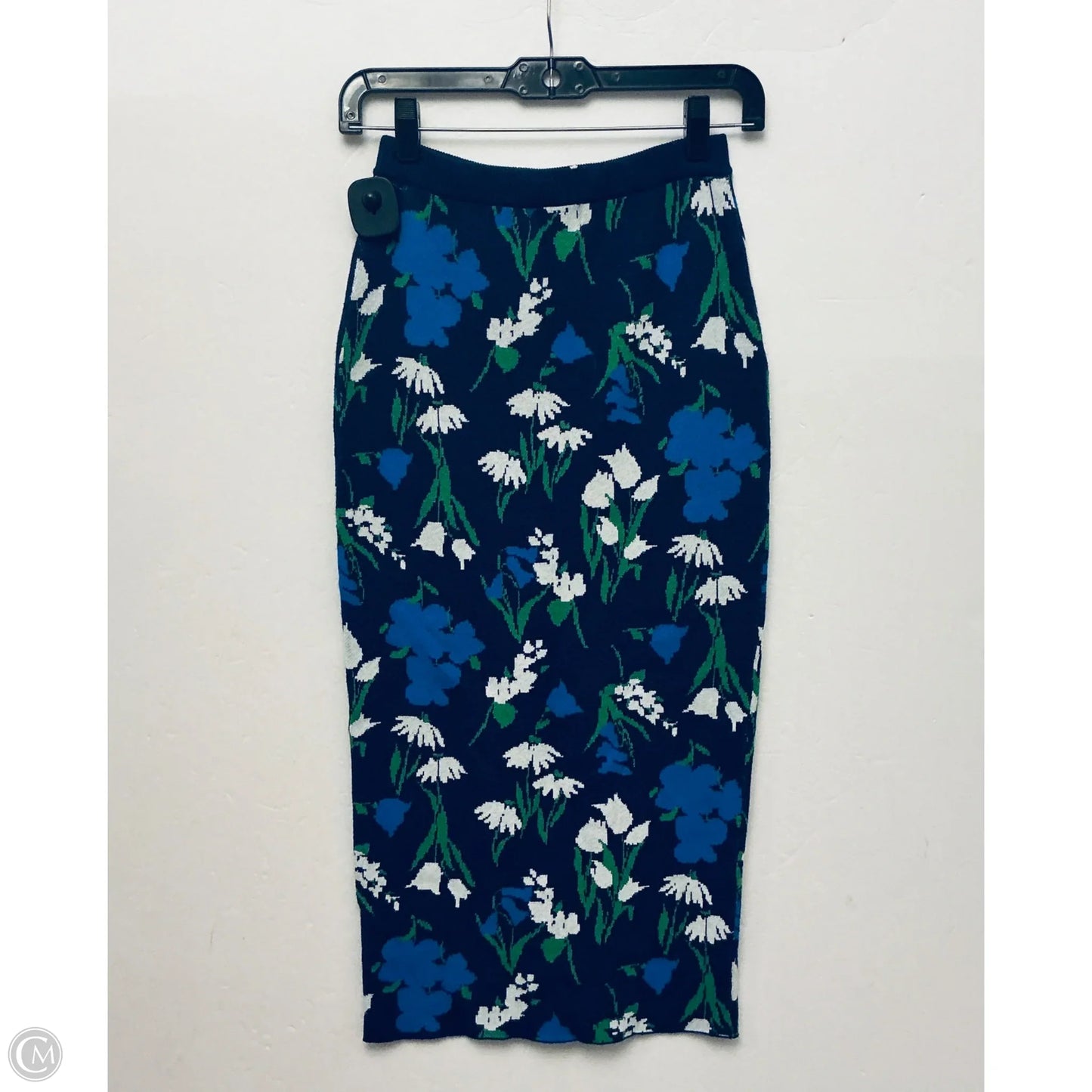 Skirt Midi By Target In Blue, Size: Xs