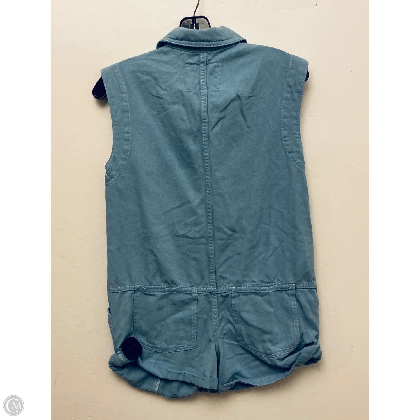 Romper By Pilcro In Blue, Size: Xs