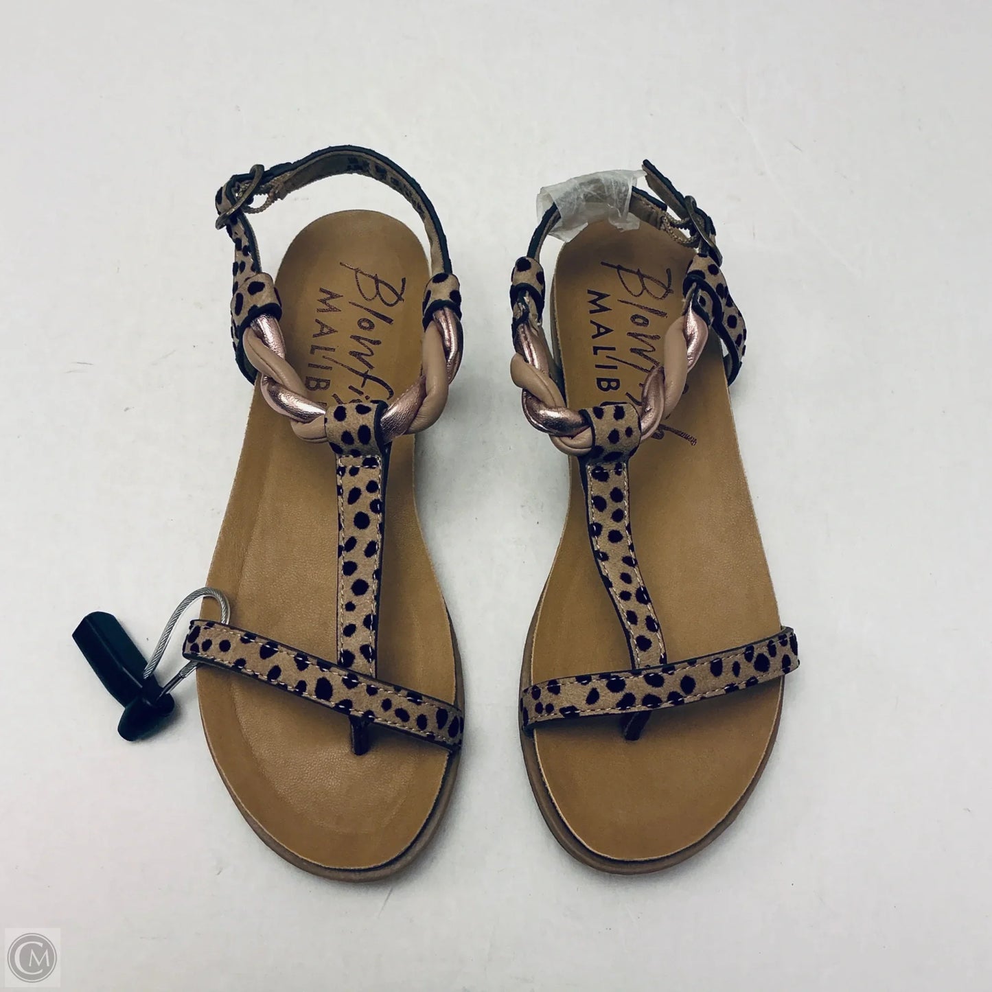 Sandals Flats By Blowfish In Animal Print, Size: 6