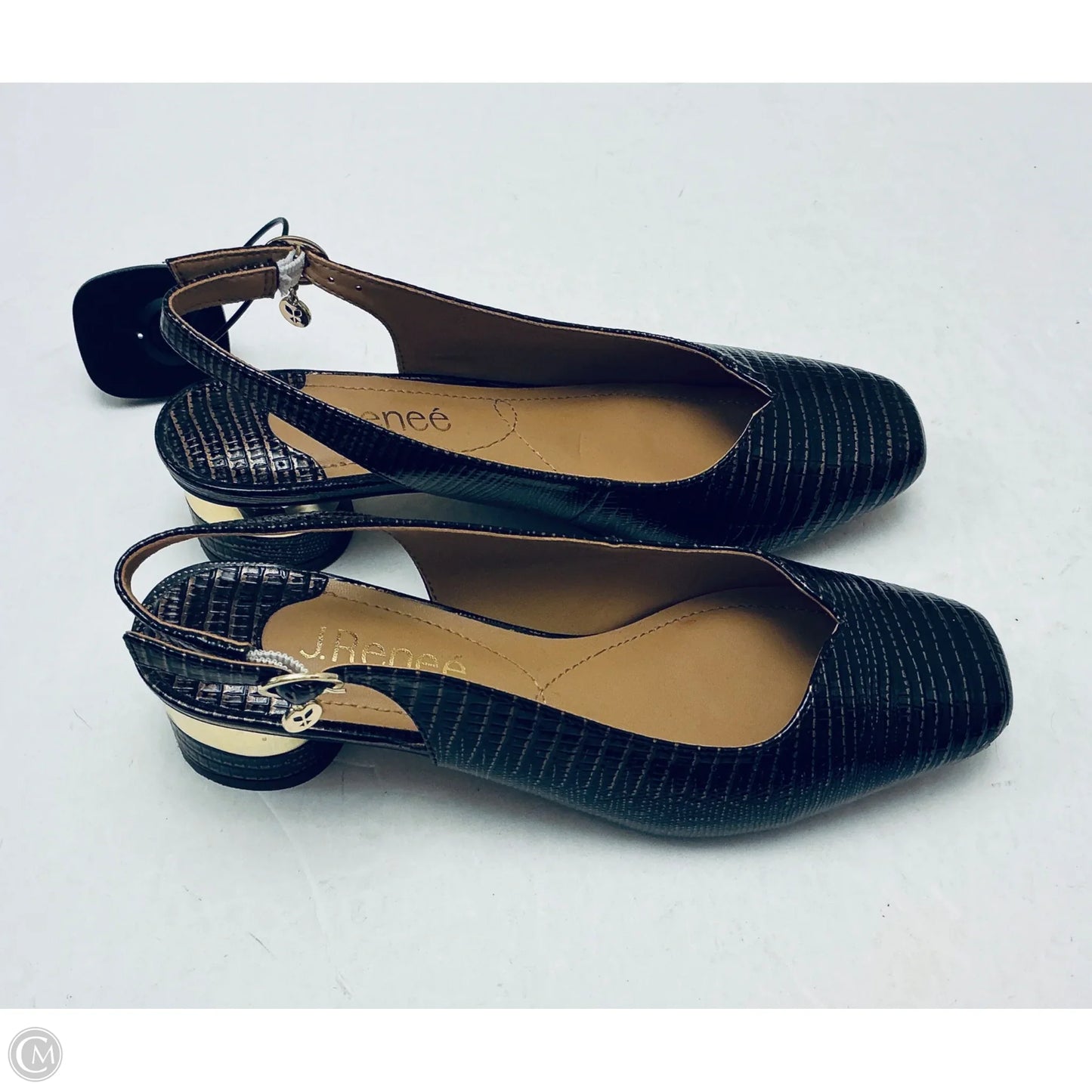 Shoes Heels Block By J Renee In Brown, Size: 5.5