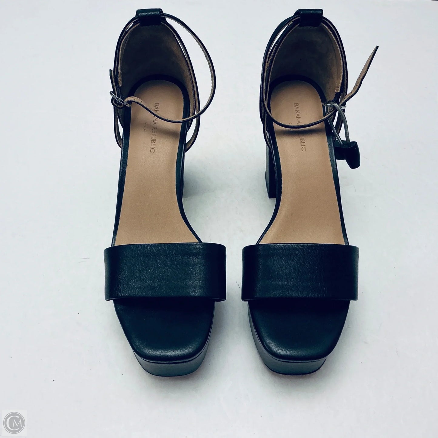 Shoes Heels Platform By Banana Republic In Black, Size: 7