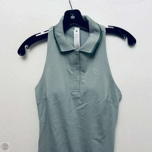 Athletic Dress By Lululemon In Green, Size: 6