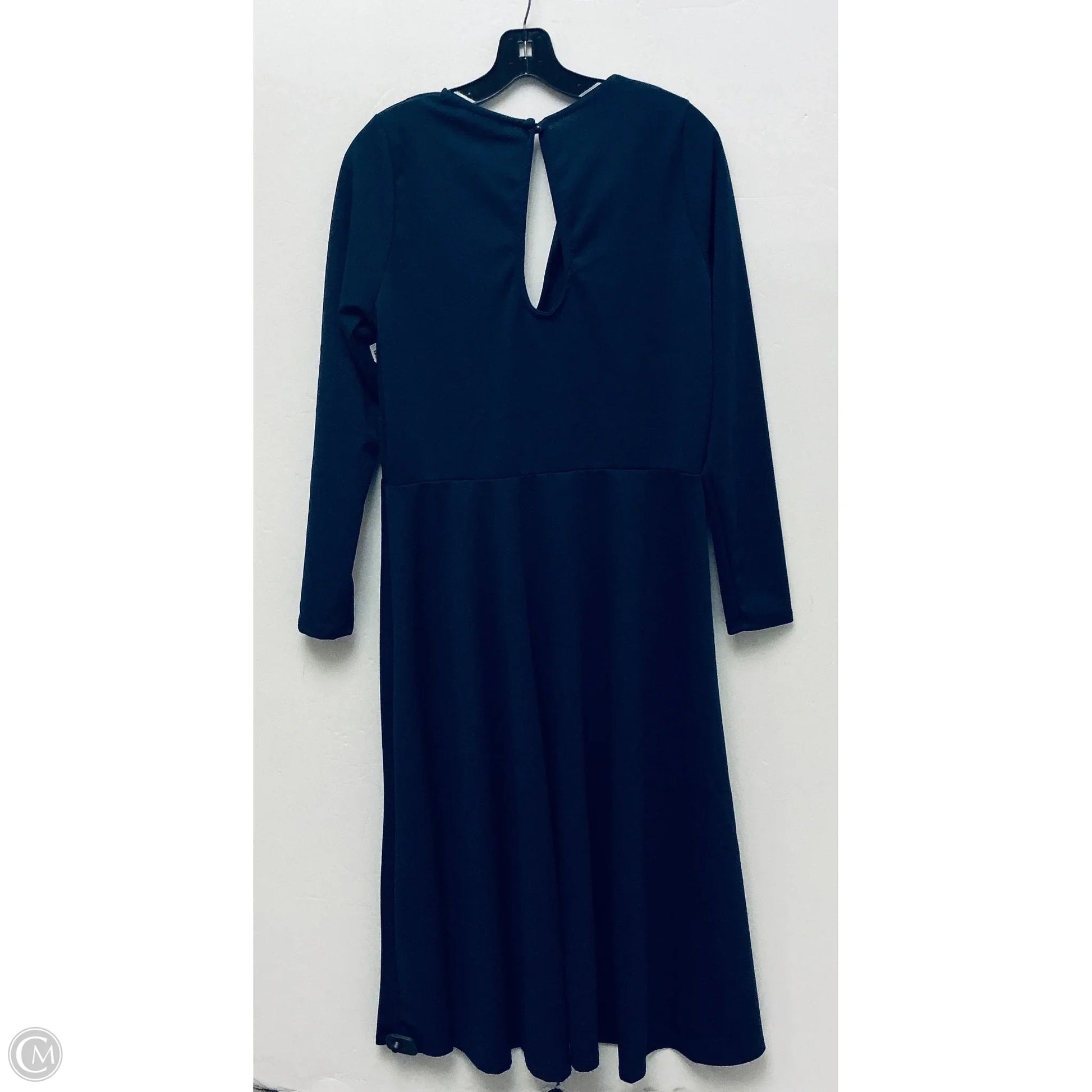 fashion nova navy blue dress Dress Casual Midi By Fashion Nova In Navy, Size: 1x
